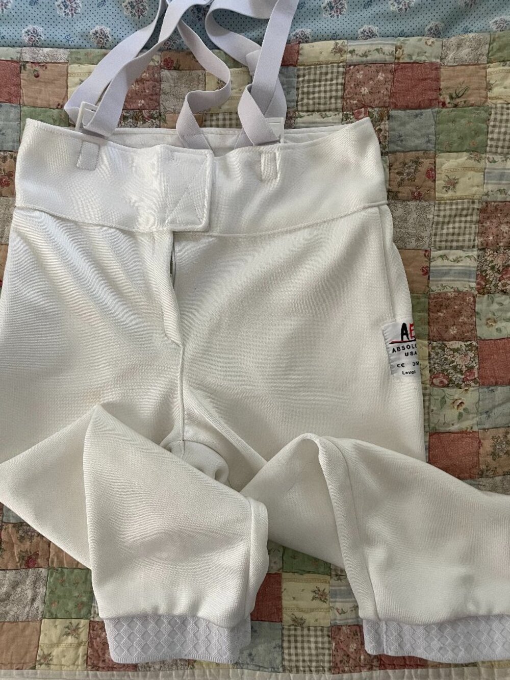 Absolute Fencing Men’s Elite Stretch 350N Fencing Pants, US 34 Tall